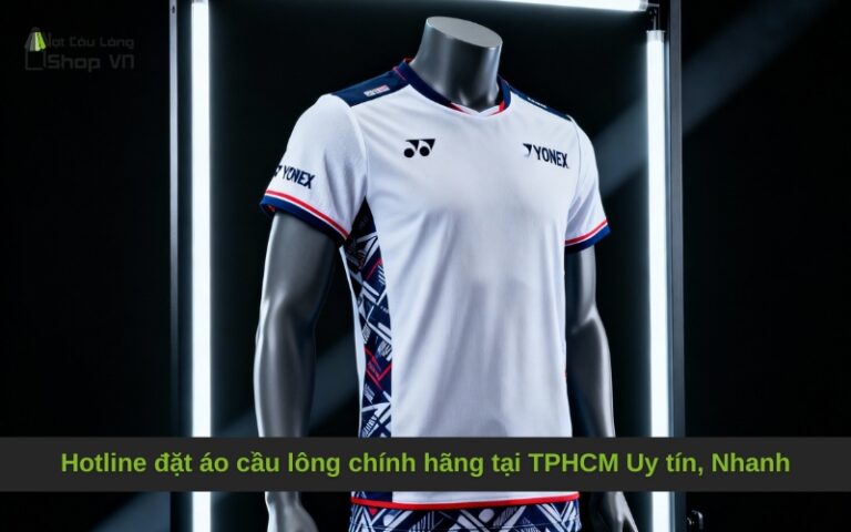 Hotline đặt áo cầu lông chính hãng tại TPHCM Uy tín, Nhanh