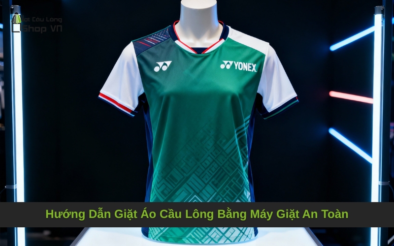 Hướng Dẫn Giặt Áo Cầu Lông Bằng Máy Giặt An Toàn