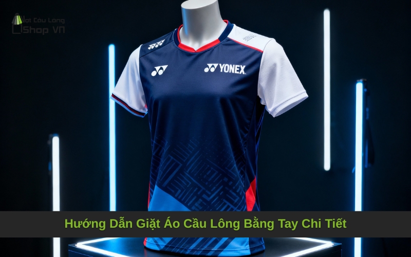 Hướng Dẫn Giặt Áo Cầu Lông Bằng Tay Chi Tiết