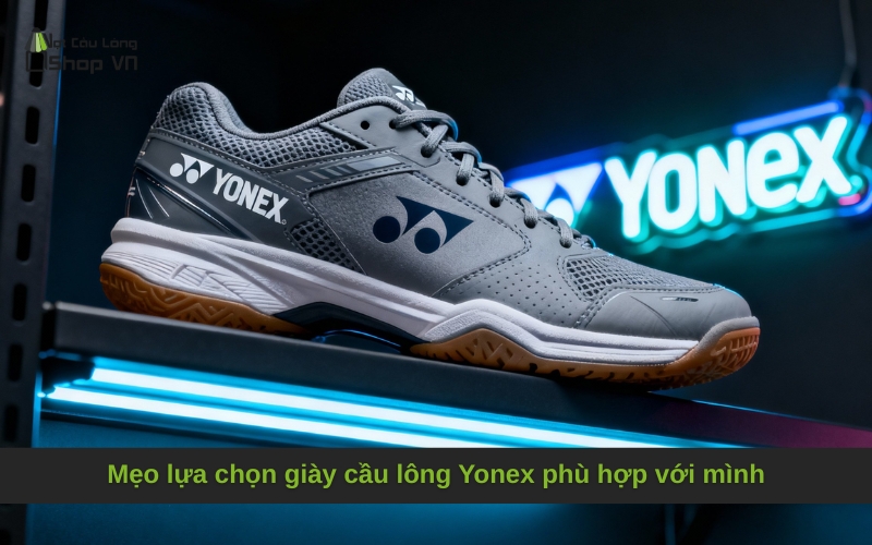 Mẹo lựa chọn giày cầu lông Yonex phù hợp với mình