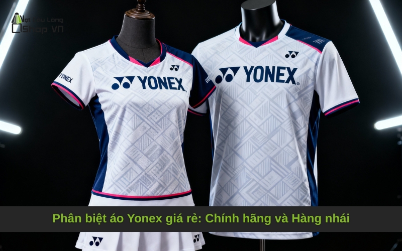 Phân biệt áo Yonex giá rẻ: Chính hãng và Hàng nhái