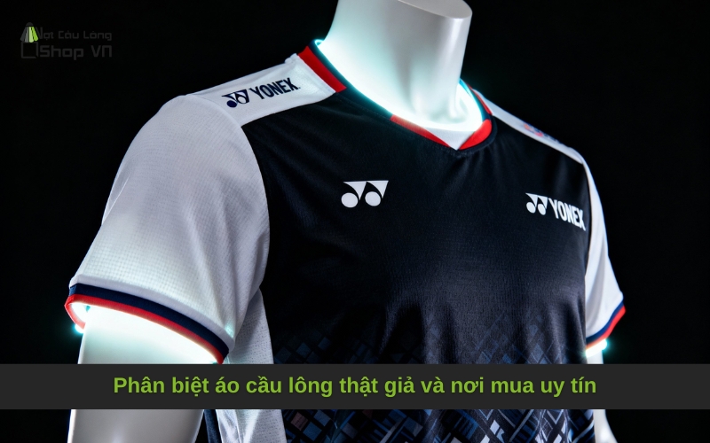 Phân biệt áo cầu lông thật giả và nơi mua uy tín