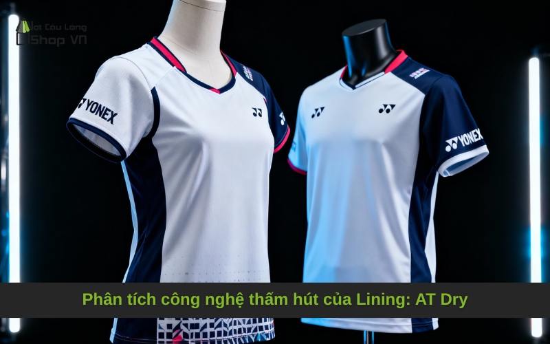 Phân tích công nghệ thấm hút của Lining: AT Dry