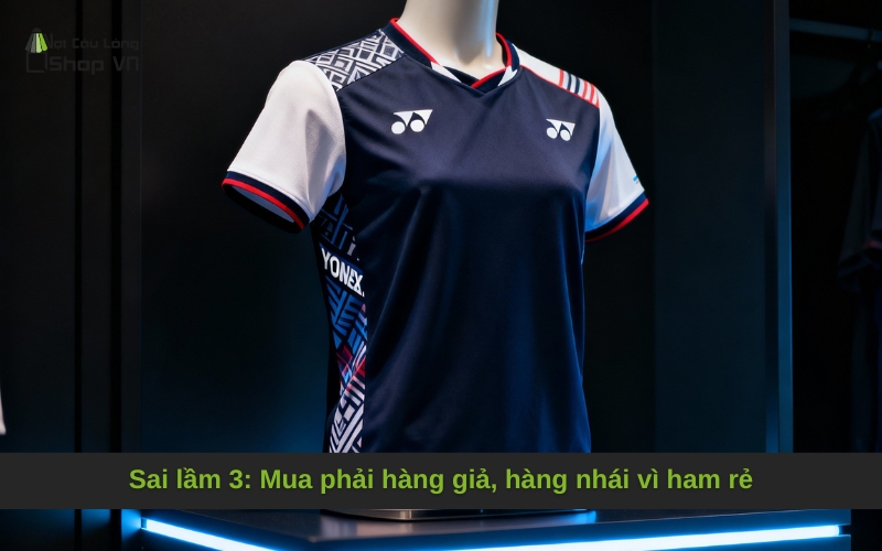 Sai lầm 3: Mua phải hàng giả, hàng nhái vì ham rẻ