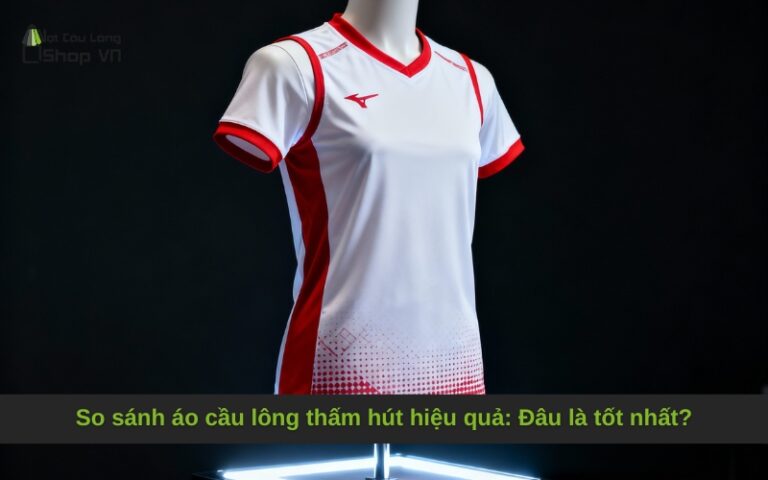 So sánh áo cầu lông thấm hút hiệu quả: Đâu là tốt nhất?