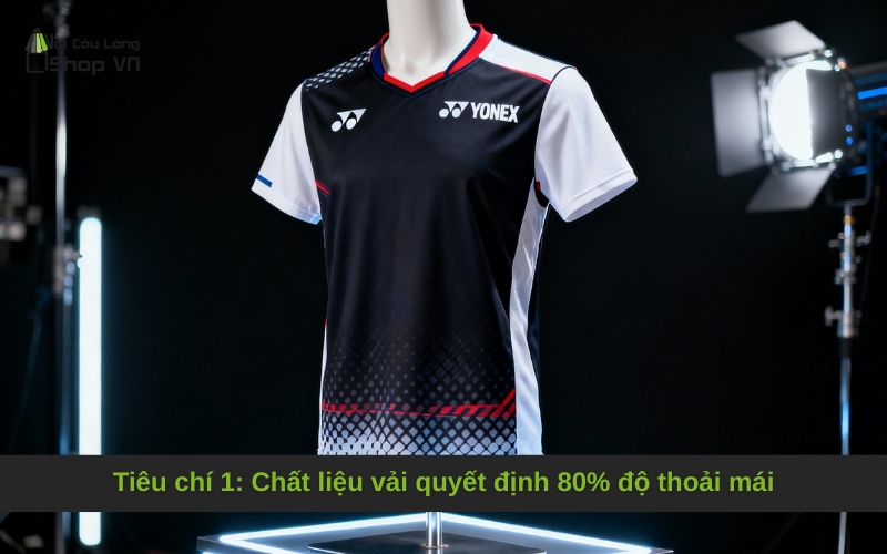 Tiêu chí 1: Chất liệu vải quyết định 80% độ thoải mái