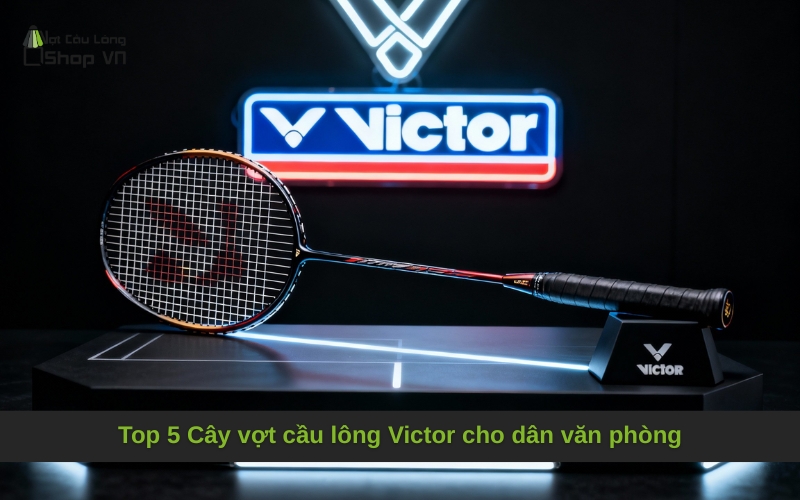 Top 5 Cây vợt cầu lông Victor cho dân văn phòng