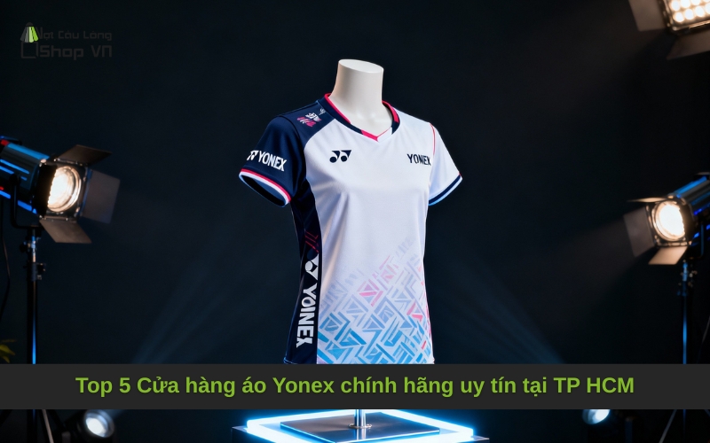 Top 5 Cửa hàng áo Yonex chính hãng uy tín tại TP HCM