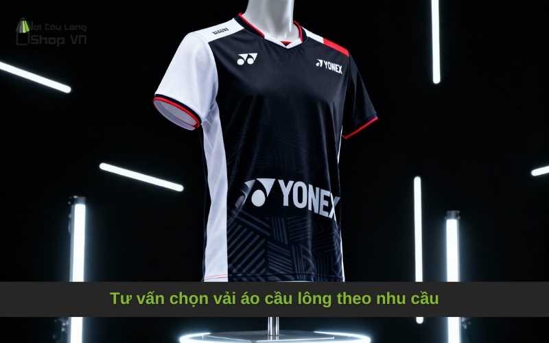 Tư vấn chọn vải áo cầu lông theo nhu cầu