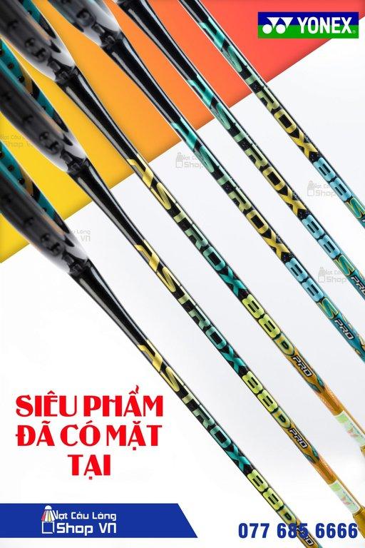 Vợt cầu l&ocirc;ng Yonex Astrox 88S Pro v&agrave; Yonex Astrox 88D Pro