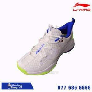 Giày Cầu Lông Lining Halberd Iii Lite Aytr021-1 Trắng/xanh Dương Chính Hãng
